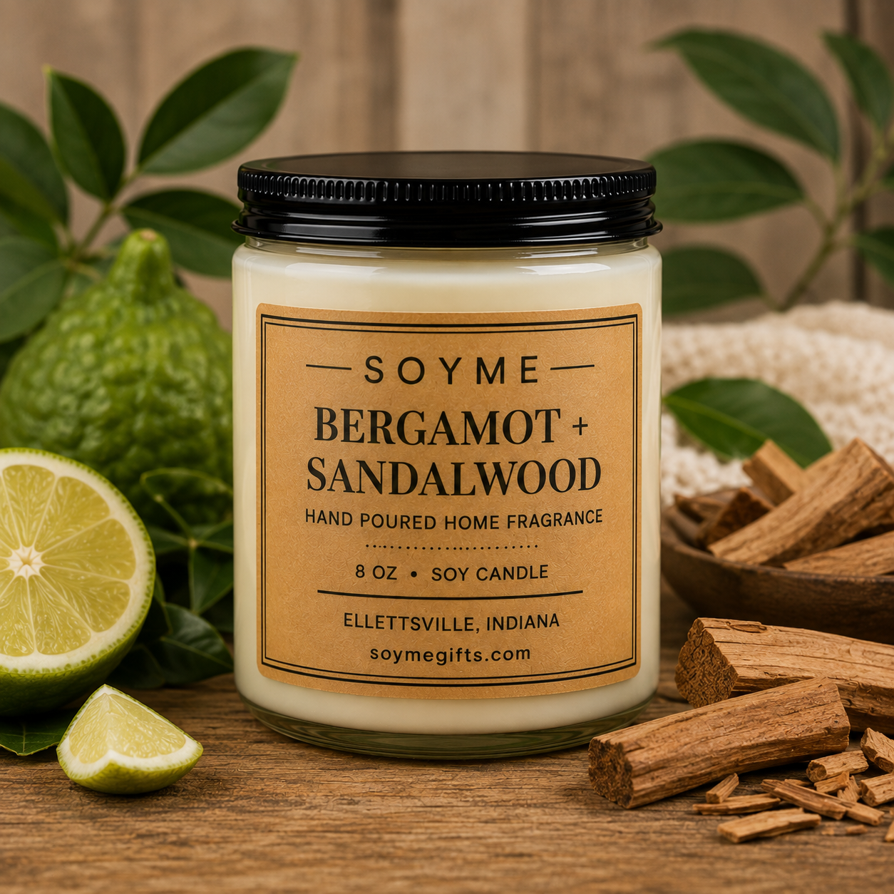 Bergamot + Sandalwood