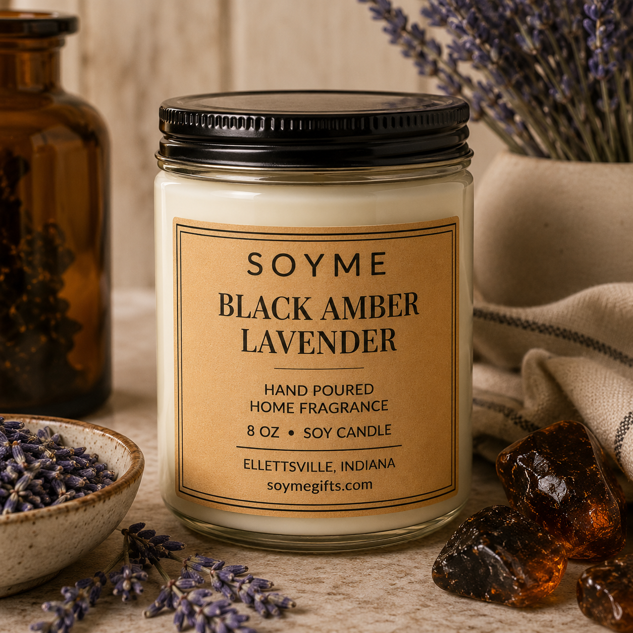 Black Amber Lavender
