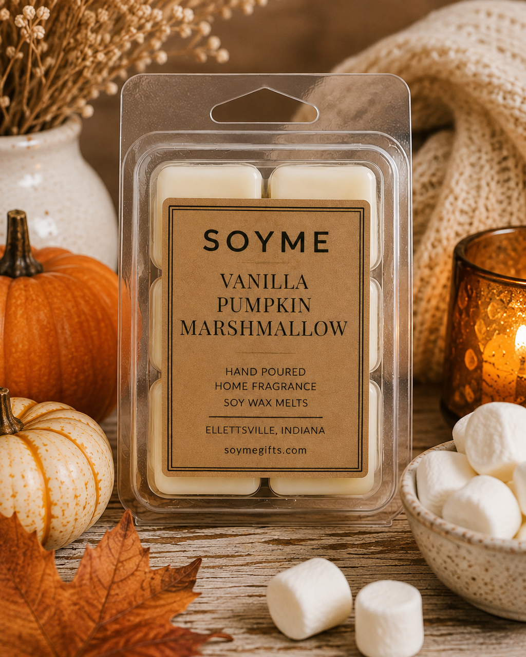 Vanilla Pumkpin Marshmallow