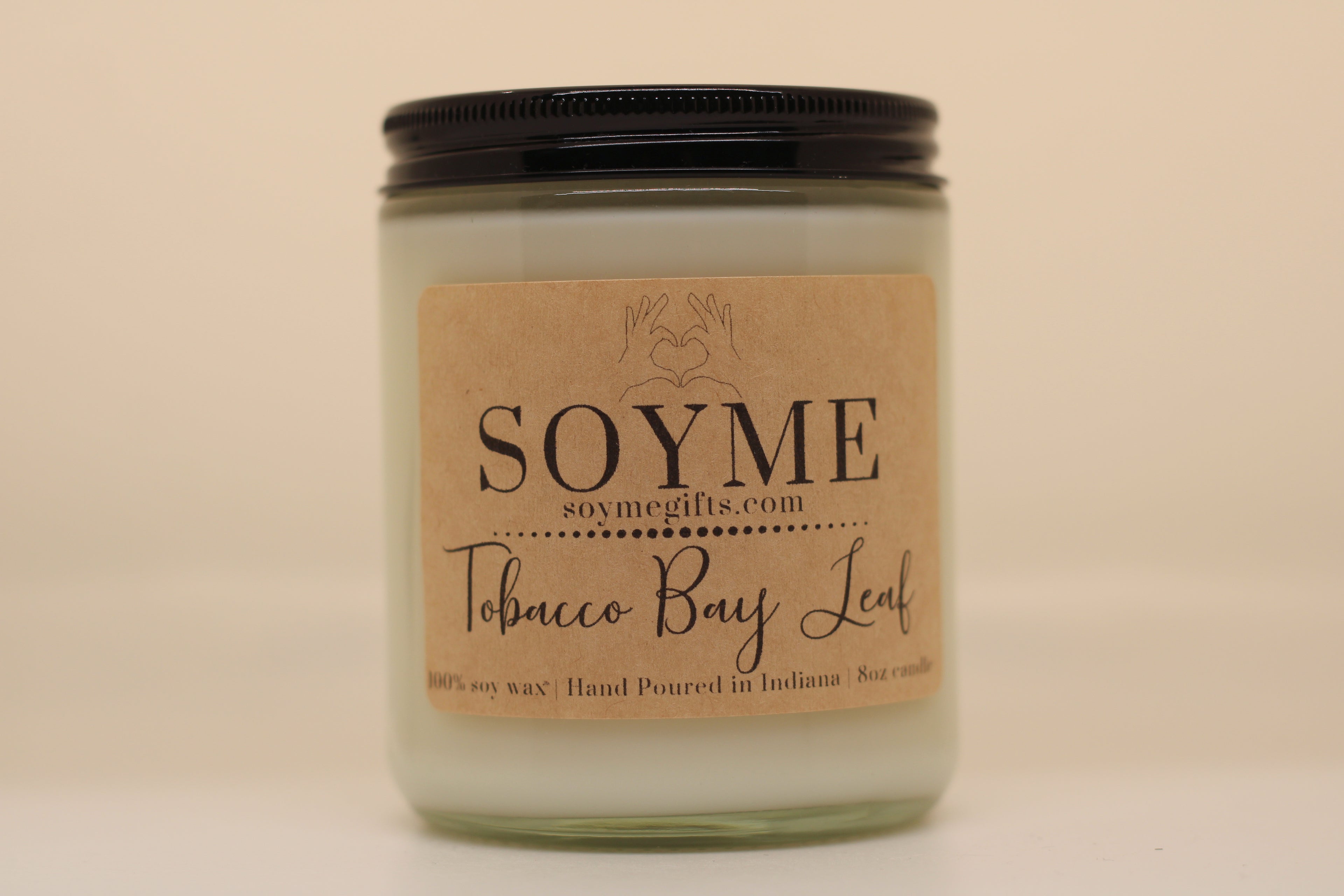 tobacco and bay leaf candle & Soy wax is a balanced fragrance carrier and burns slower so your candle lasts longer Happy Mother's Day Hand Poured